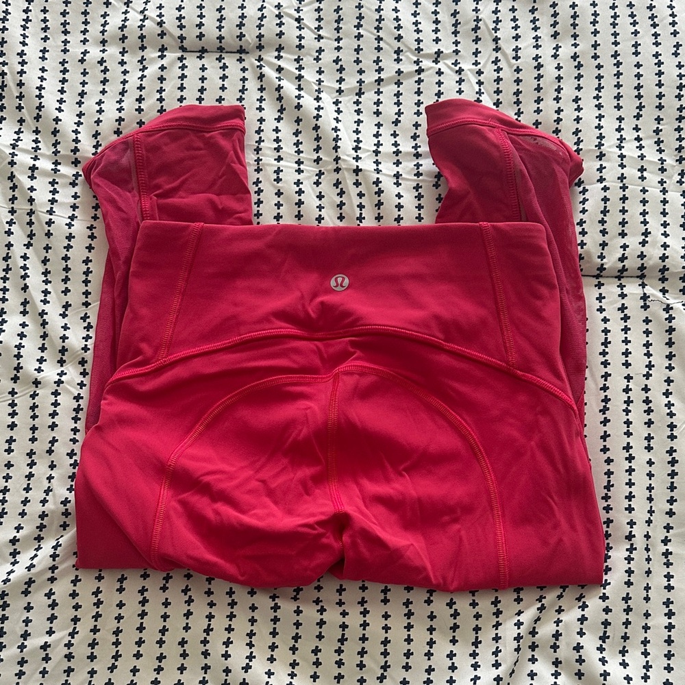 Lululemon Pink Legging Capri